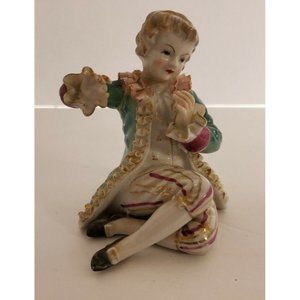 Seated Figurine Regency Period No Labels or Marks MCM